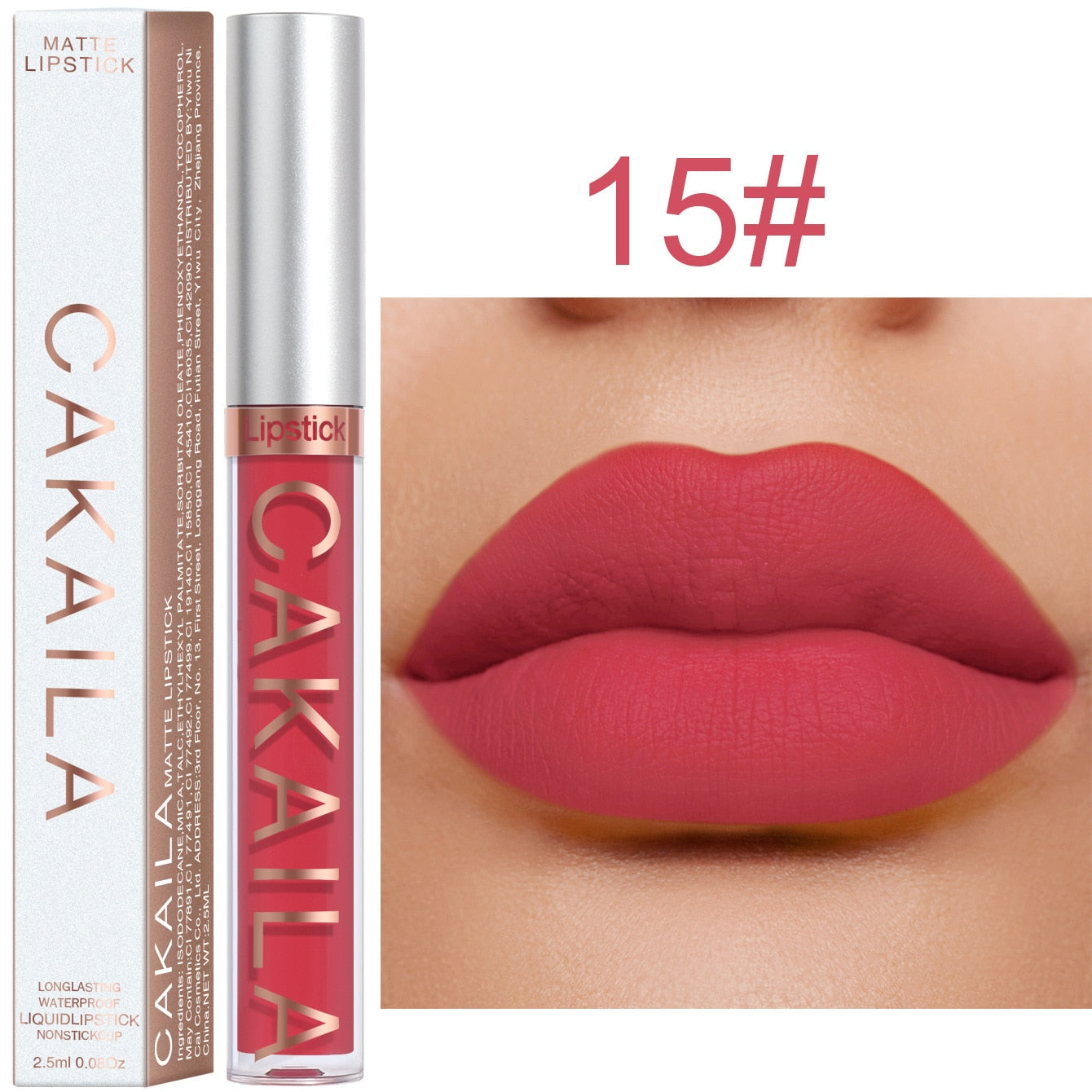 Matte Velvet Lipstick 18 Colors Lip Gloss Long Lasting Non-marking Red Sexy Waterproof liquid Lipsticks Lip Makeup Cosmetics