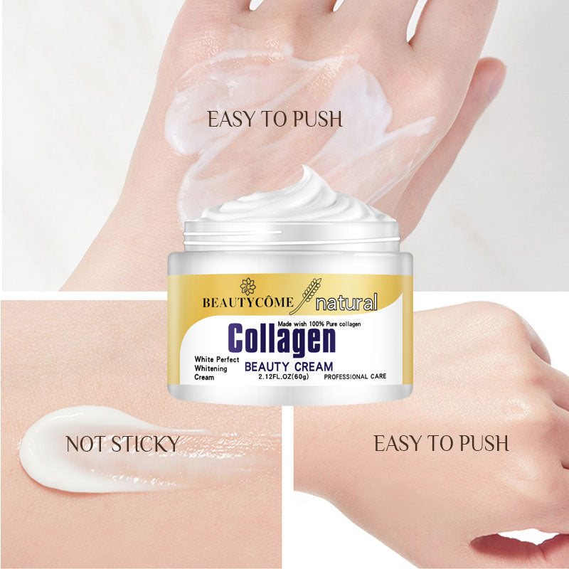 BEAUTYCOME Face Collagen Cream Anti Wrinkle Anti Aging Dark Spot Remover For Face Serum Whitening Cream Face Creams Skin Care